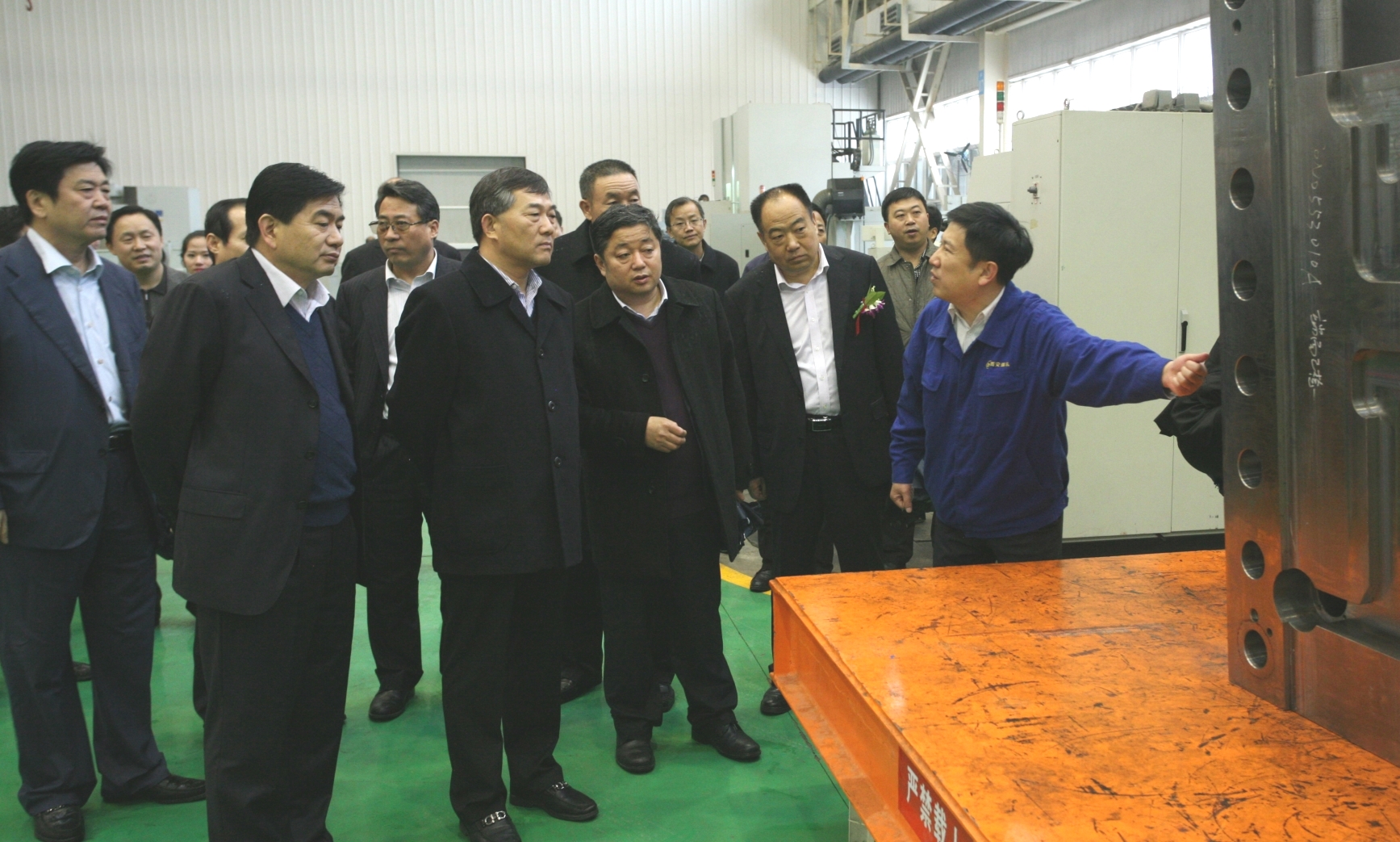 陜煤化集團(tuán)楊照乾董事長(zhǎng)到西安煤機(jī)調(diào)研指導(dǎo)工作